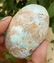 88 Grams itched Aragonite Massage tumbler