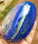 730 Grams Royal Blue Lapis Lazuli Healing Egg - 3