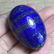NATURAL LAPIS LAZULI CARVED EGG - 2