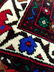 Hand Knotted Auburn Floral Woolen Rug - 2