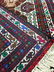 Hand Knotted Auburn Floral Woolen Rug - 3
