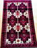Maroon Phool Kashan Hand Knotted Afghan Rug