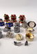 A mixed lot of unusual white metal pill and trinket - 2