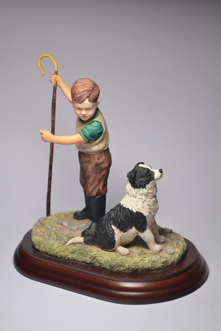 Border Fine Arts 'Come by sheep' BO296 1998 model: Border Fine Arts 'Come by sheep' BO296 1998 model approx 21cm tall, Made in Scotland signed Anne Wall Condition: In good order, no visible repairs or chips