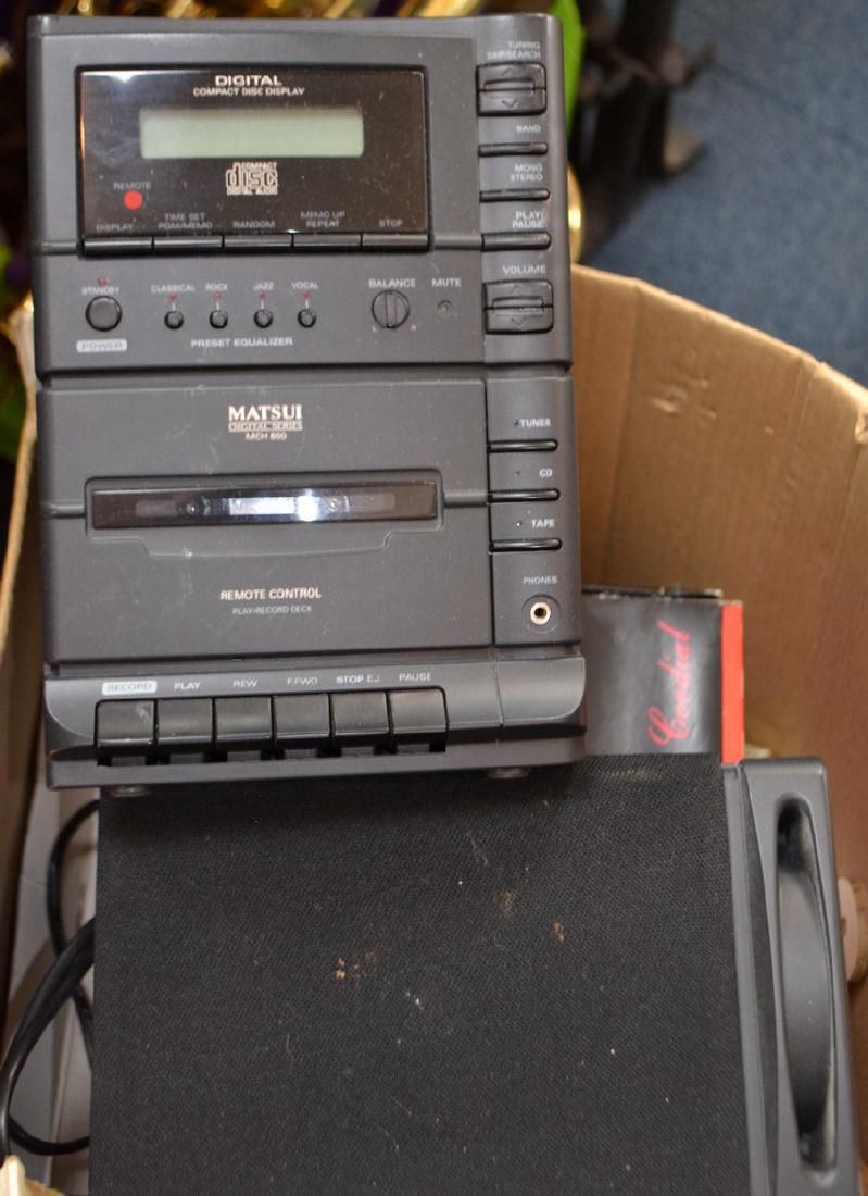 Mixed box to include a MIDI MATSUI music tape machine (1 of 1)