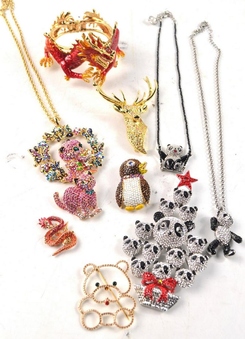 A collection of 10 exclusive BUTLER & WILSON designer (1 of 2)