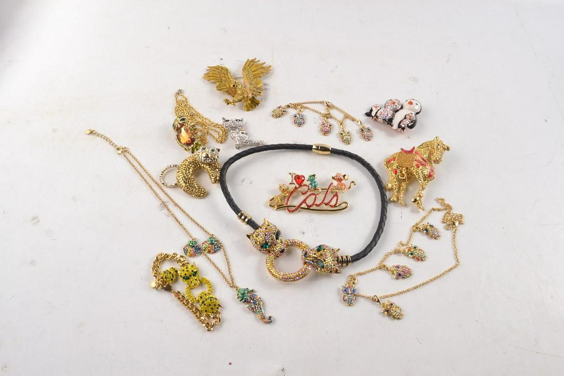 A collection of 10 exclusive BUTLER & WILSON designer (1 of 1)