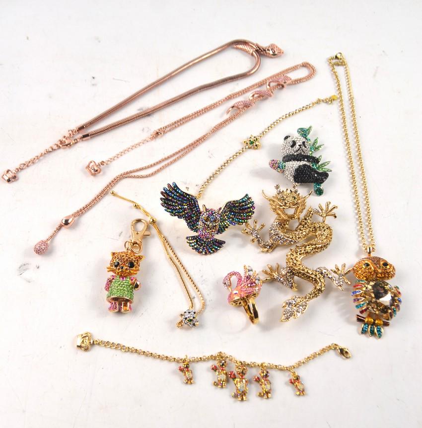 A collection of 10 exclusive BUTLER & WILSON designer (1 of 1)