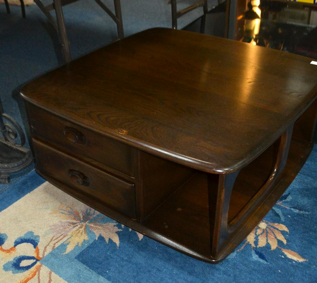 ERCOL stylish Pandora Coffee table 80cm square: ERCOL stylish Pandora Coffee table 80cm square