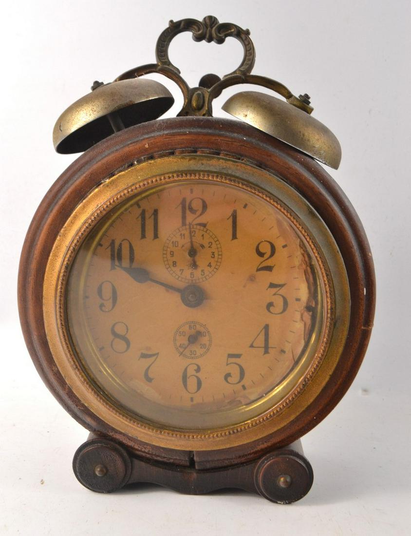 Antique German? alarm clock maker J UNGHANS, requires a (1 of 3)