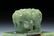 AN OLD YELLOW JADE STONE SEAL - 5