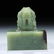 AN OLD YELLOW JADE STONE SEAL - 9