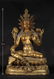 A LARGE GILT BRONZE BUDDHA STATUE