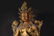 A LARGE GILT BRONZE BUDDHA STATUE - 5