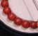 A CHINESE VINTAGE RED AGATE HAND CHAIN - 4