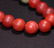 A CHINESE VINTAGE RED AGATE HAND CHAIN - 9