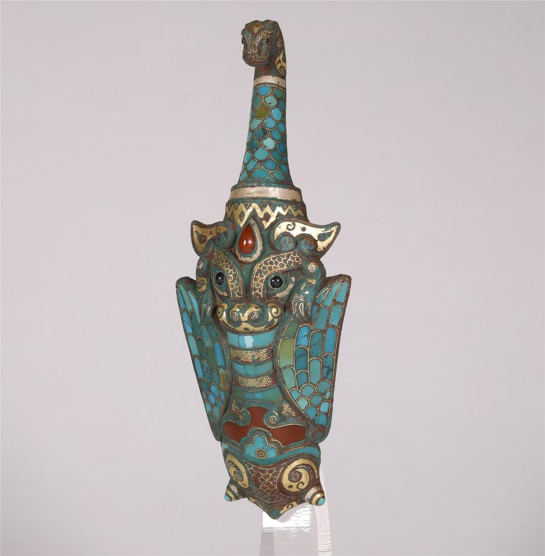 A BRONZE BELT HOOK (1 of 8)