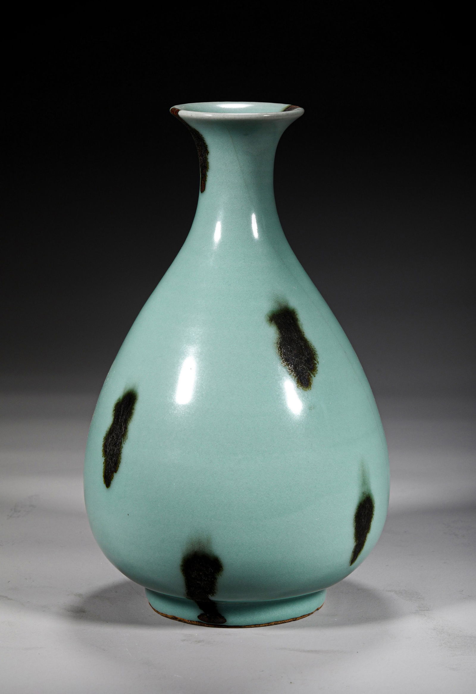 A QING STYLE PORCELAIN YUHUCHUN VASE (1 of 7)