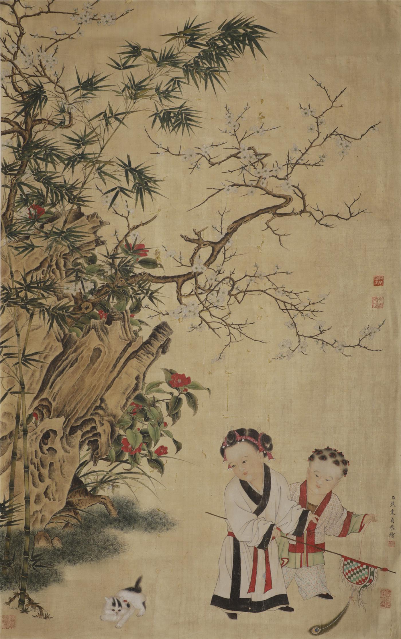 A PAINTING SCROLL (1 of 6)