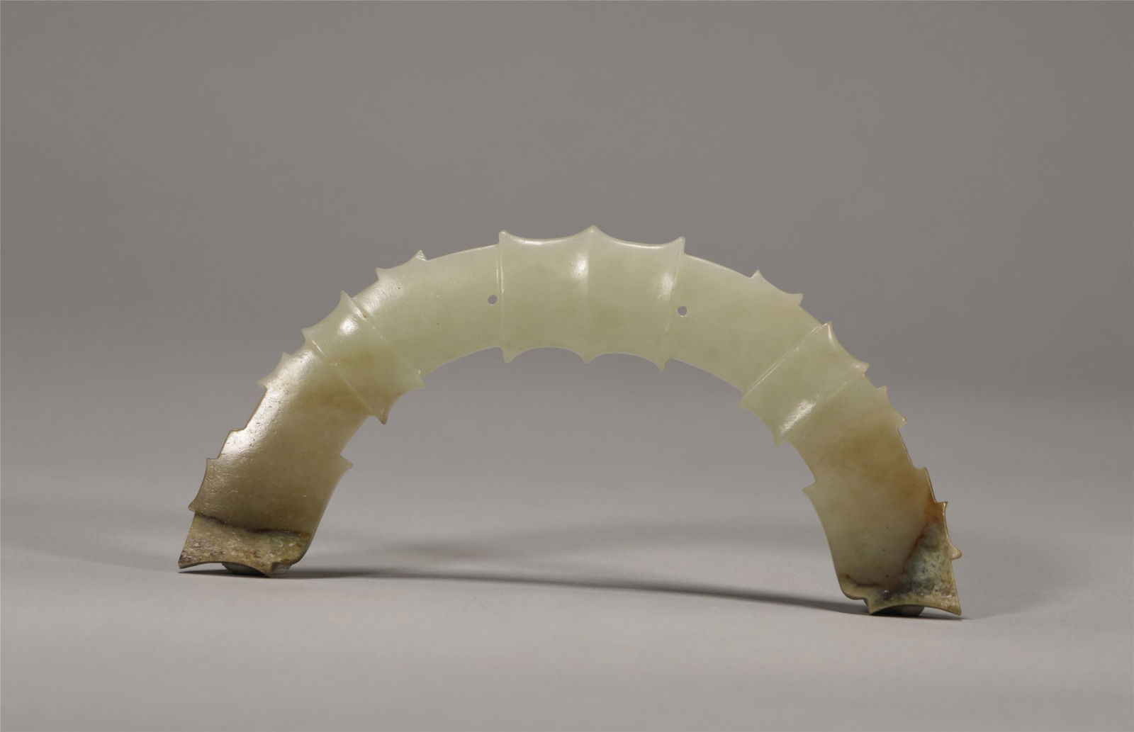 A HAN DYNASTY JADE PENDANT HUANG (1 of 6)