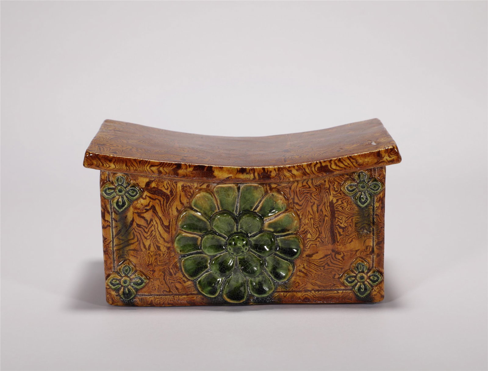 A SANCAI TRI-COLOR PILLOW (1 of 8)