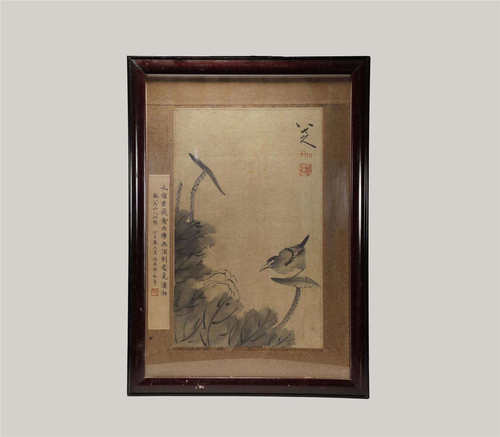A CHINESE FRAMED PAINTING (1 of 6)
