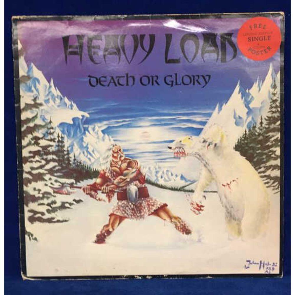 Heavy Load "Death or Glory" Viking Metal LP -: Thunderload Records TLP 822 (opinion of condition: Record VG++, Jacket VG++)