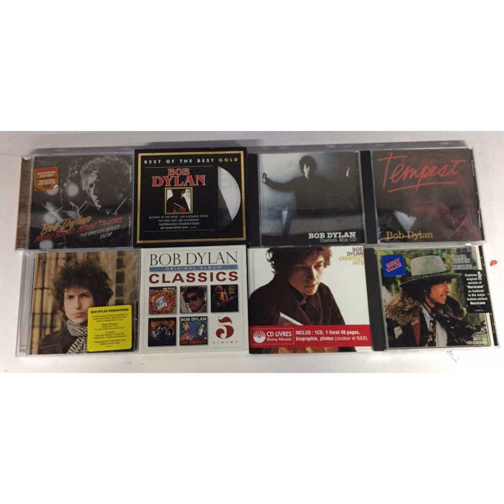 (8) Bob Dylan Music CD's (inc Multi-Disc) -: Orig Album Classics, Best of the Best Gold, Greatest Hits, Custom Mix CD, More Blood More Tracks, Blonde on Blonde, Tempest & Desire