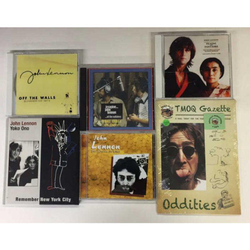 (6) Bootleg - John Lennon Music CD's -: "Filming the Fantasies", "All the OuttakesVol 3", "Off the Walls Summer of '74", "The Dream is Over", "Rember New York City" 2 CD w/Bound Book & "T