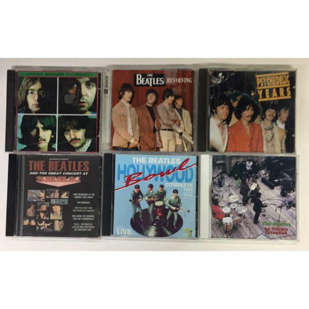 (6) Bootleg Beatles Music CD's -: "As Nature Intended", "The Hollywood Bowl", "The Great Concert at Shea", "Psychedelic Years", "Revolving" & "Original Monaural Recordings" 2 CD Set