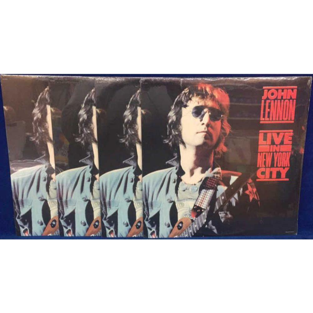 (4) Sealed - John Lennon "Live in New York City": Lp's - Capitol Records SV-12451 (Sealed)