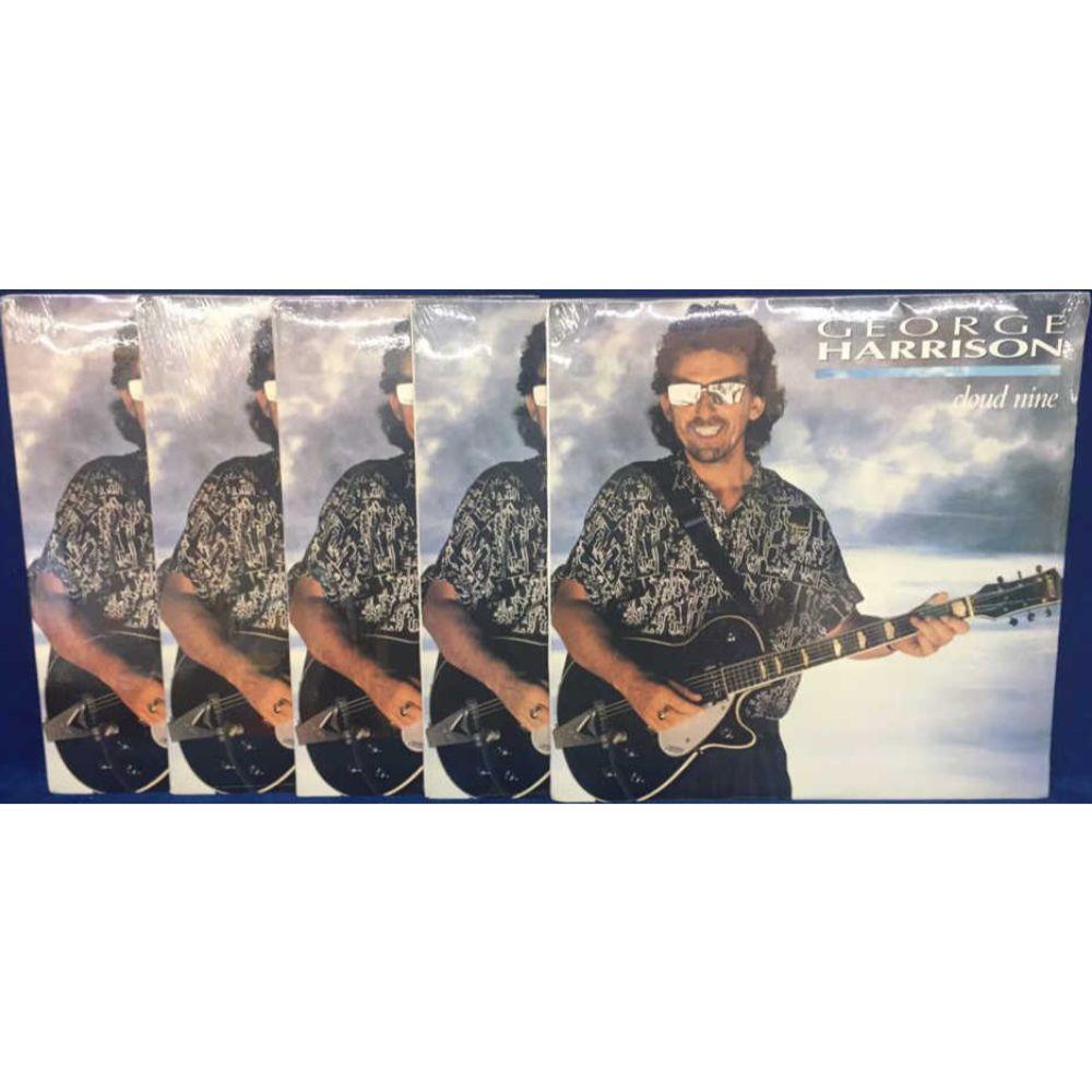 (5) Sealed Columbia House Record Club -: George Harrison "Cloud 9" LP's - Dark Horse Records 9 W1-25643 (Sealed)