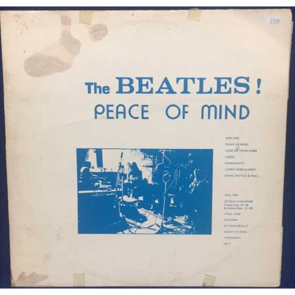 Bootleg - The Beatles "Peace of Mind" LP -: (opinion of condition: Record VG++, Jacket VG)