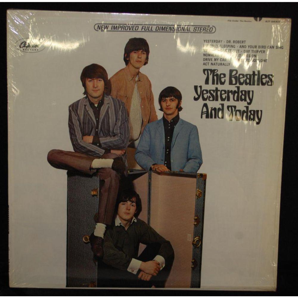 "Butcher Album" - 1966 The Beatles "Yesterday &: Today" LP w/Orig Shrink - Capitol Records Black Colorband Label, ST-2553 w/copy of Capitol Records recall letter. (consignors opinion of condition: Record VG, Cover NM)