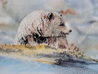 Keith Greba "Grizzly" Artist's Proof print