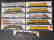11 assorted Kato trian set locomotives
