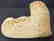 Eskimo carved whalebone walrus with baleen eyes - 4