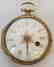 Tho. Lozano Royal Navy gold fusee portrait pocket watch - 7