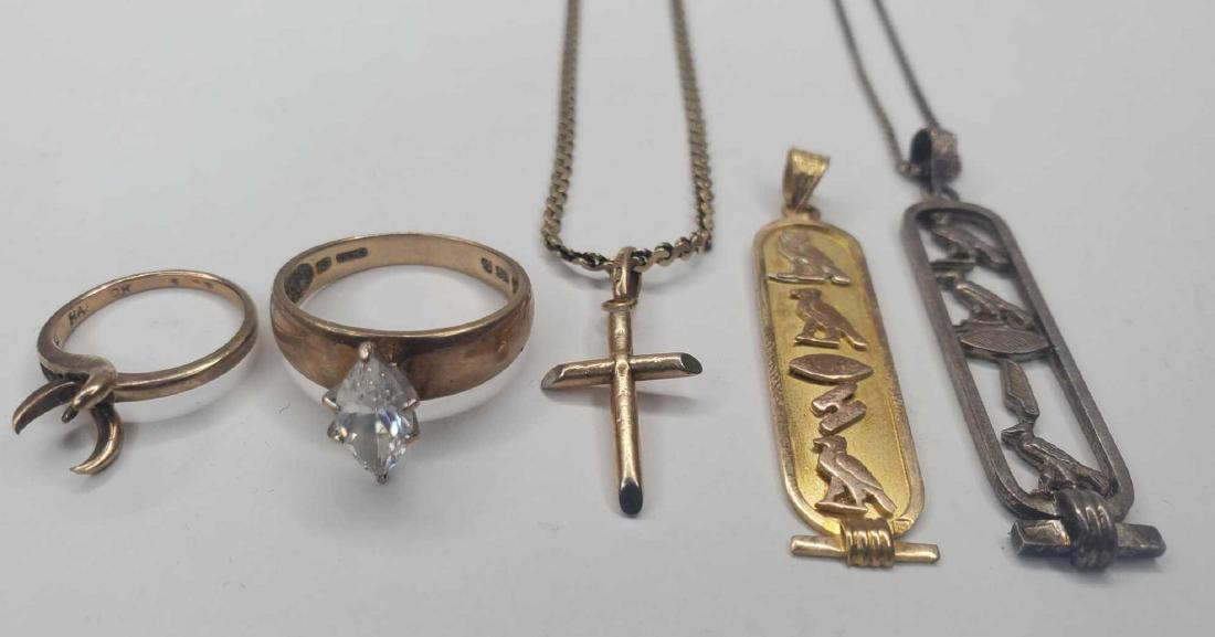 Lot of gold and silver jewelry (1 of 3)