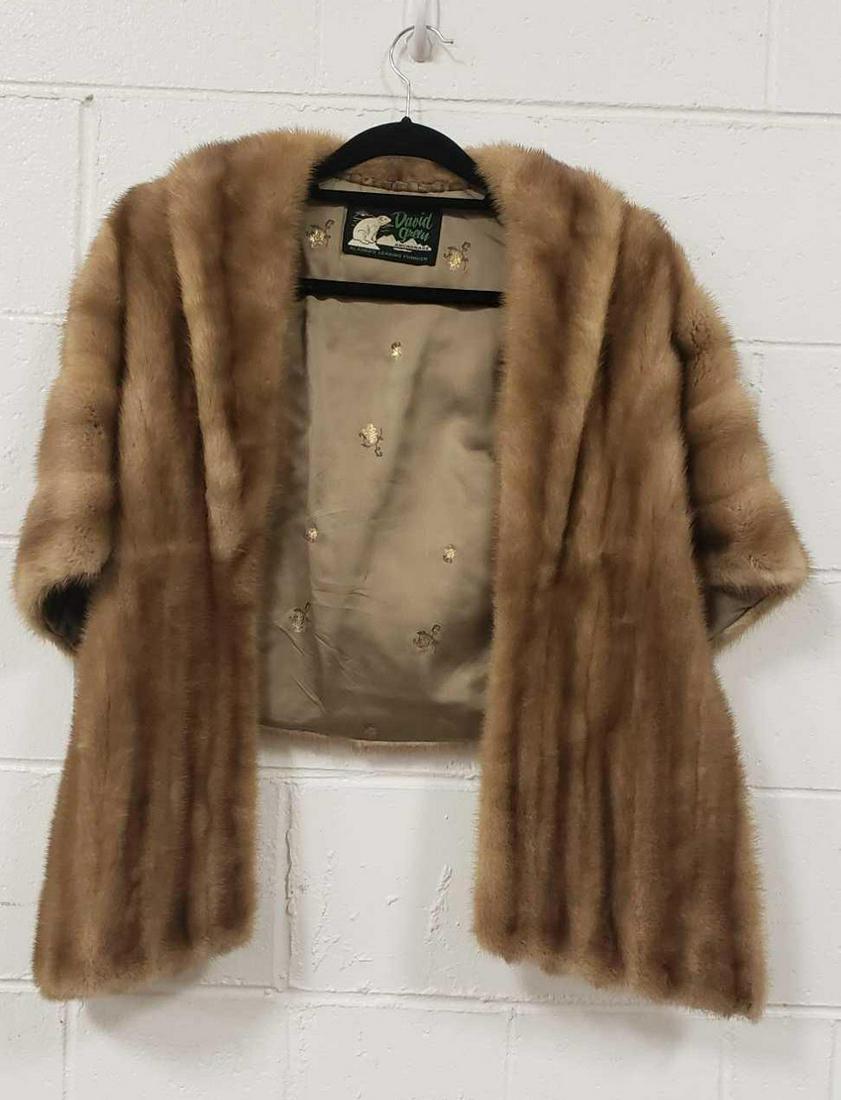 David Green Furs Autumn Mink Stole (1 of 2)