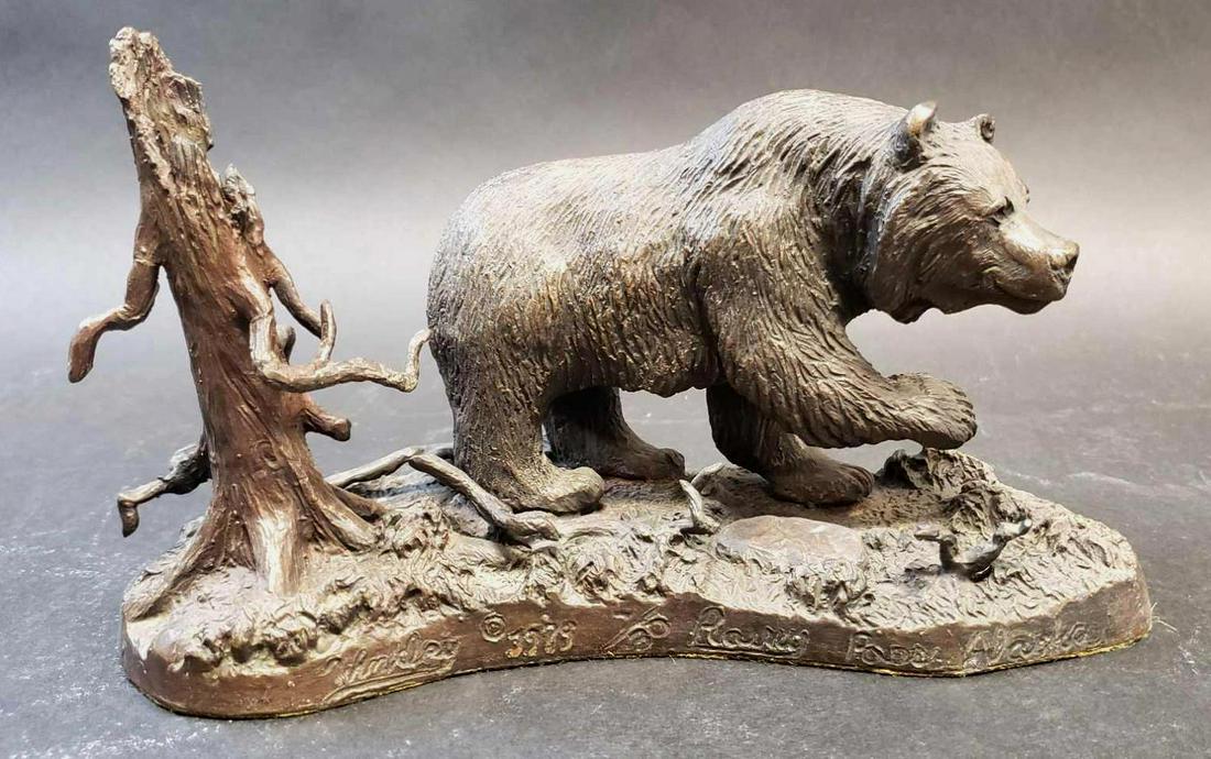 Bucky Winkely "Rainy Pass" Bronze (1 of 2)