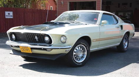 1969 Ford Mustang Mach 1 S-Code Fastback, Rare New Lime Green Example