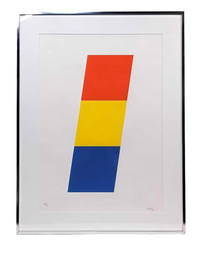 Ellsworth Kelly' "Red-Orange Yellow Blue" Lithograph c.1970