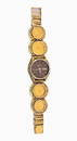 Exceptional Men's Gold Nugget & Gold Coin Watch