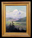 Sydney Laurence Oil Painting of Mt. McKinley c.1919