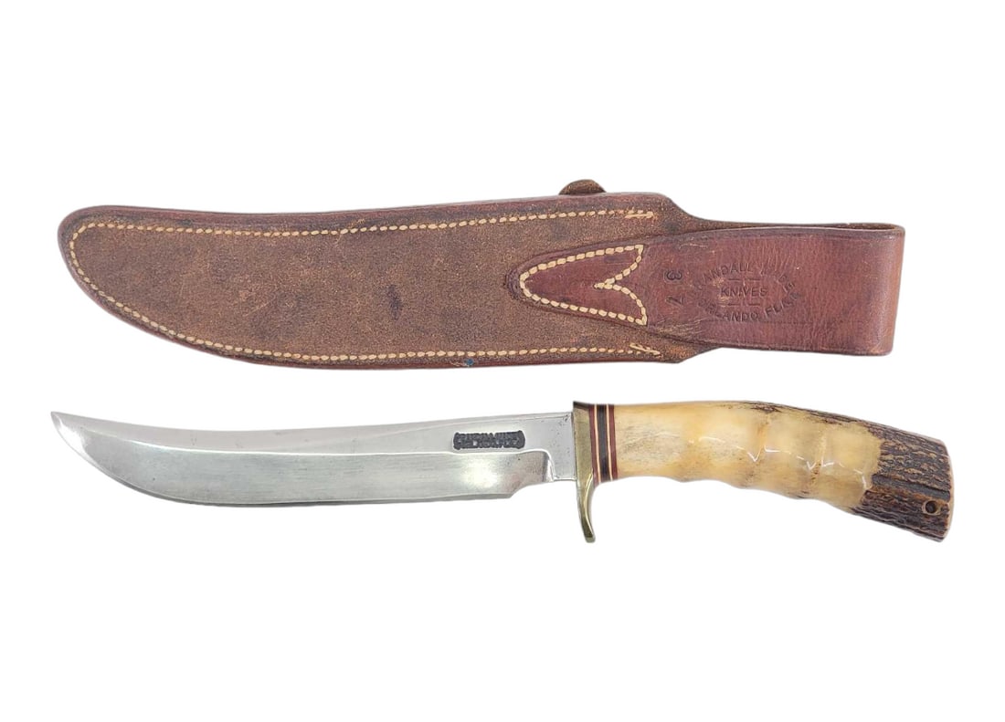 Randall Model 4 Big Game & Skinner Knife W/sheath Auction