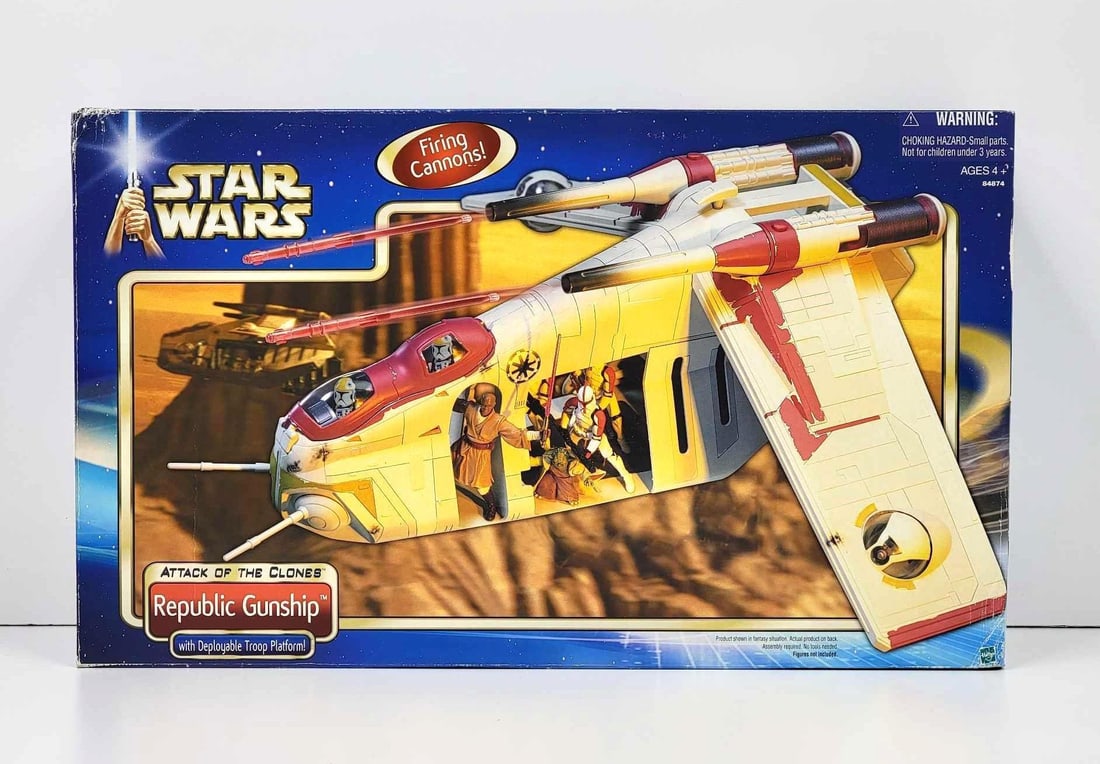 Star Wars: Attack of the Clones Republic Gunship - Hasbro 2002 (1 of 7)