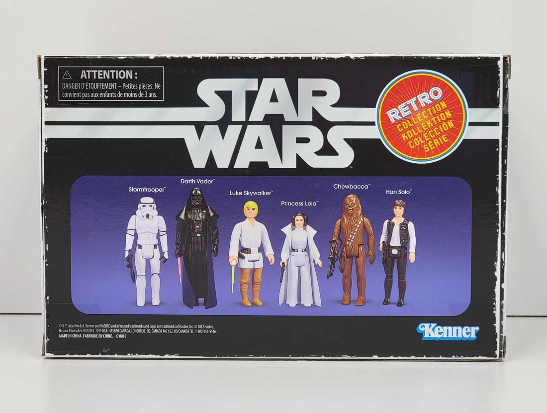 Star Wars Action Figure Set, Retro Collection - Hasbro 2022 (1 of 6)
