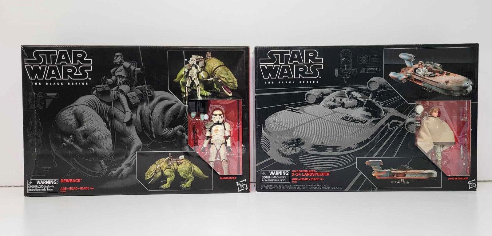 Star Wars Dewback & Luke Skywalker's X-34 Landspeeder - Hasbro 2017 (1 of 9)