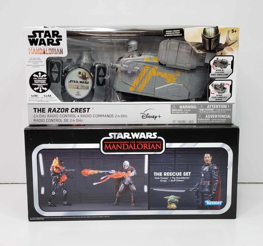Star Wars: The Mandalorian The Razor Crest 2.4Ghz Radio Control Set & The Rescue Set - Disney/Hasbro (1 of 8)